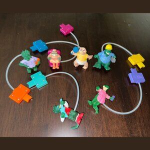 Disney The Dinosaurs TV Show Vintage Toy Set